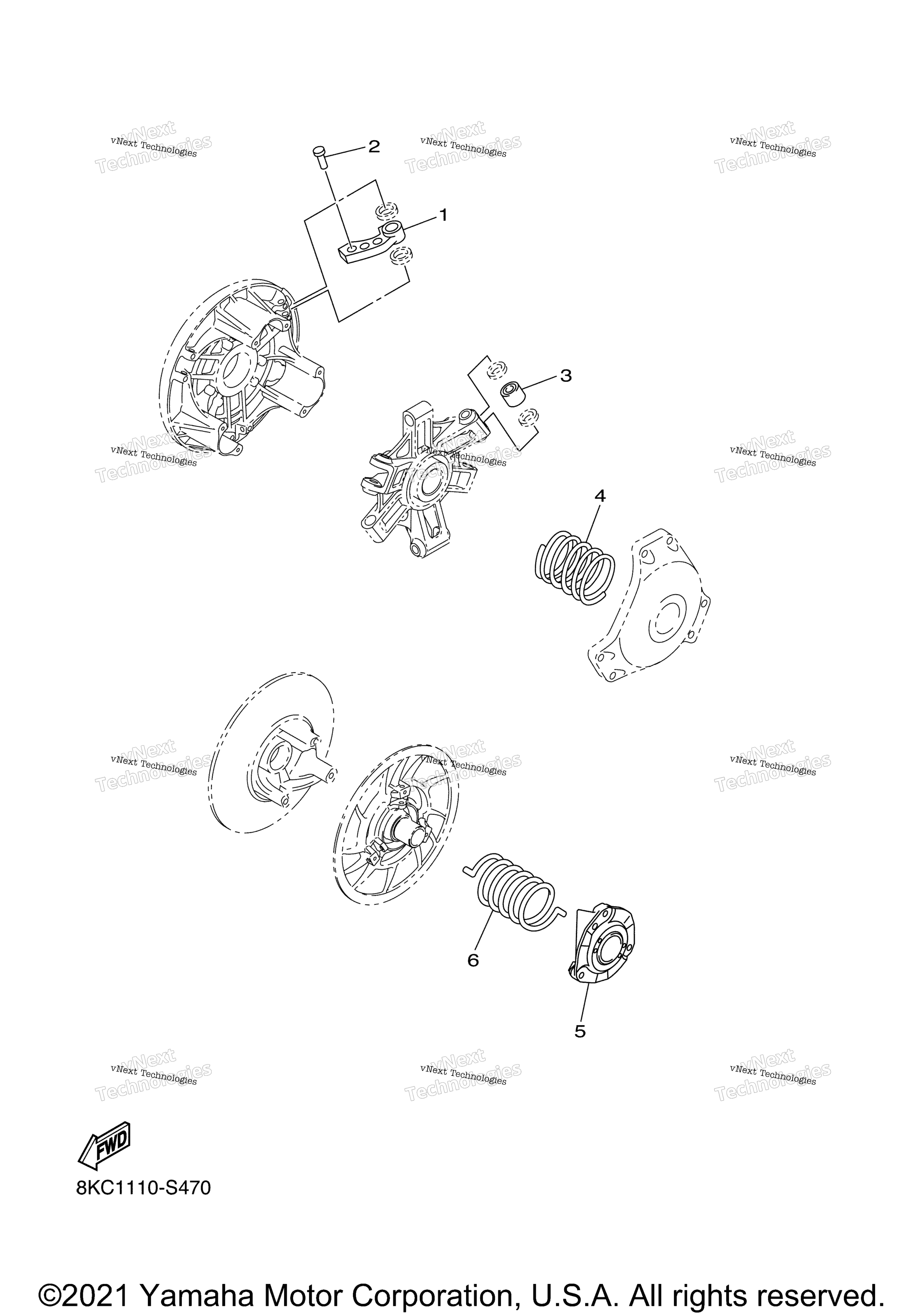 Альтернативные детали Drive Setting 1