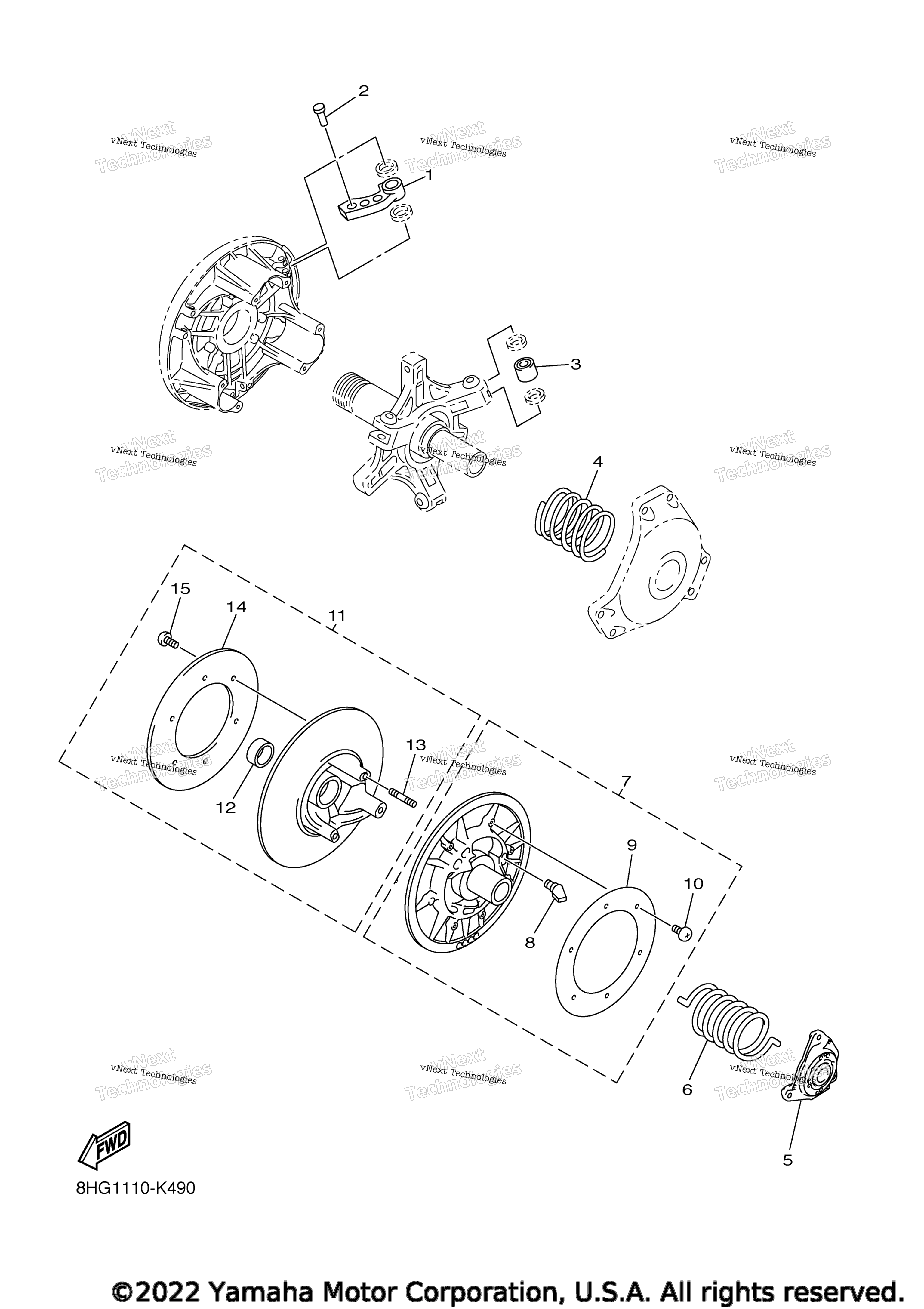 Альтернативные детали Drive Setting 1