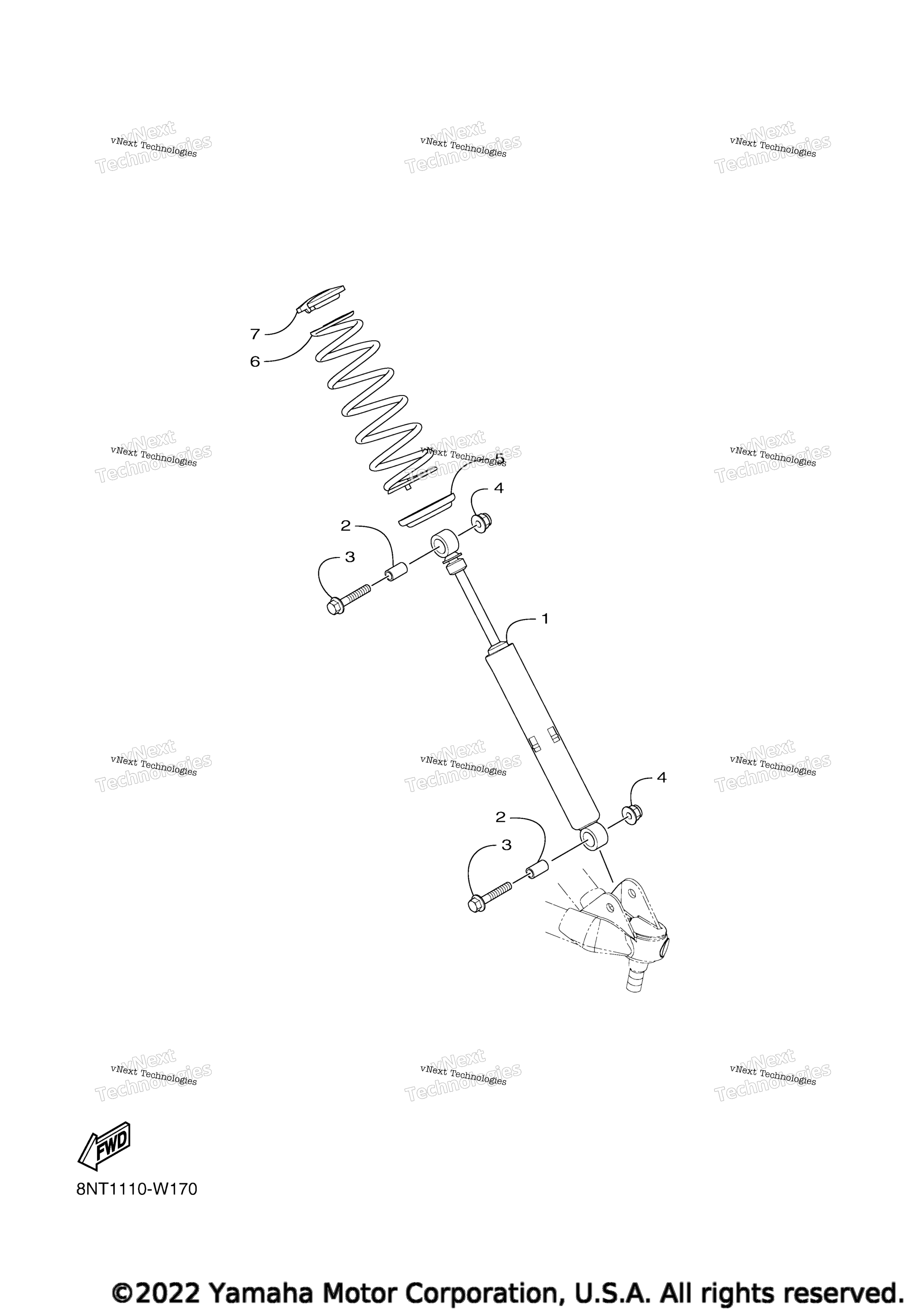 Передняя часть Suspension 2