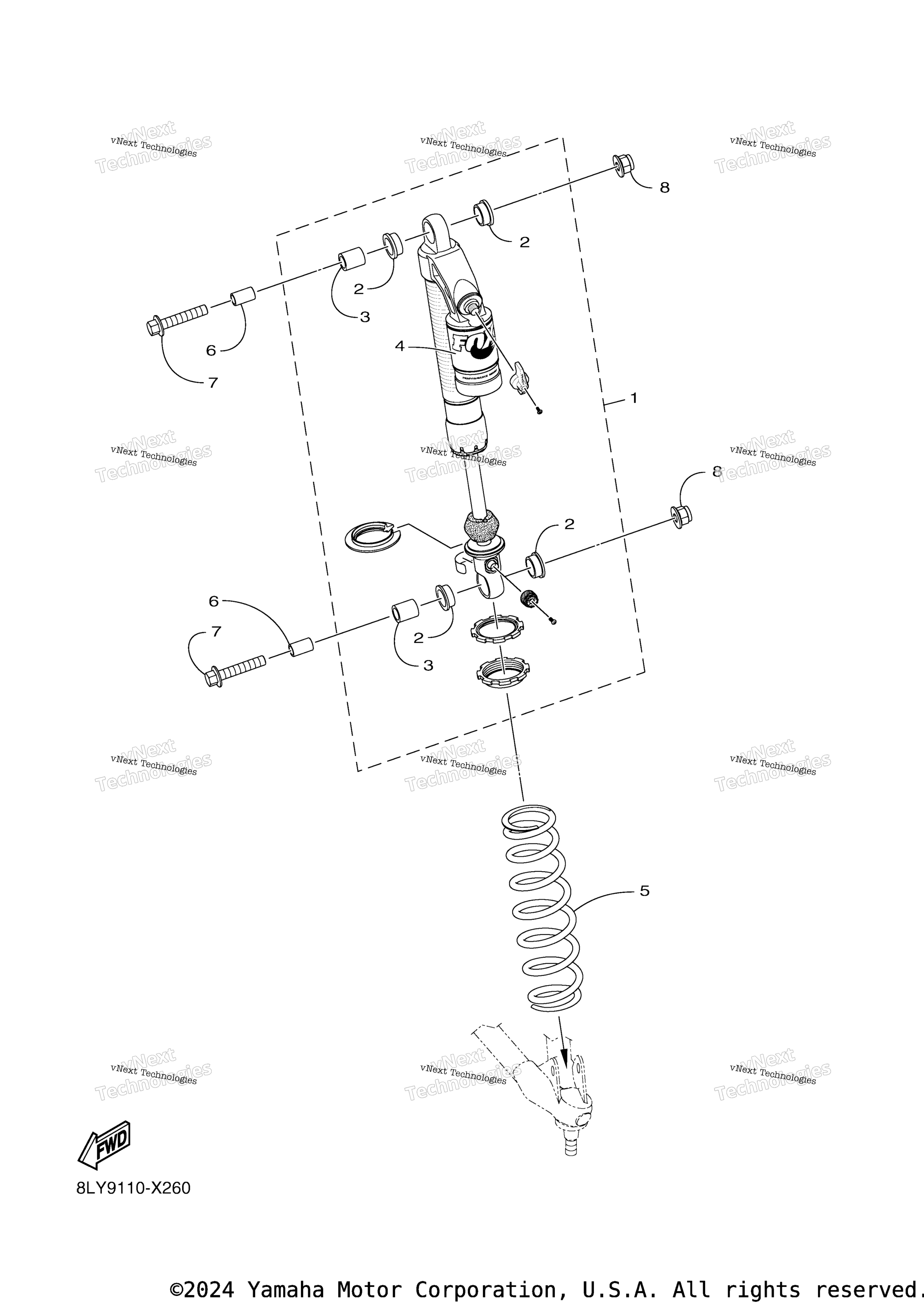 Передняя часть Suspension 2