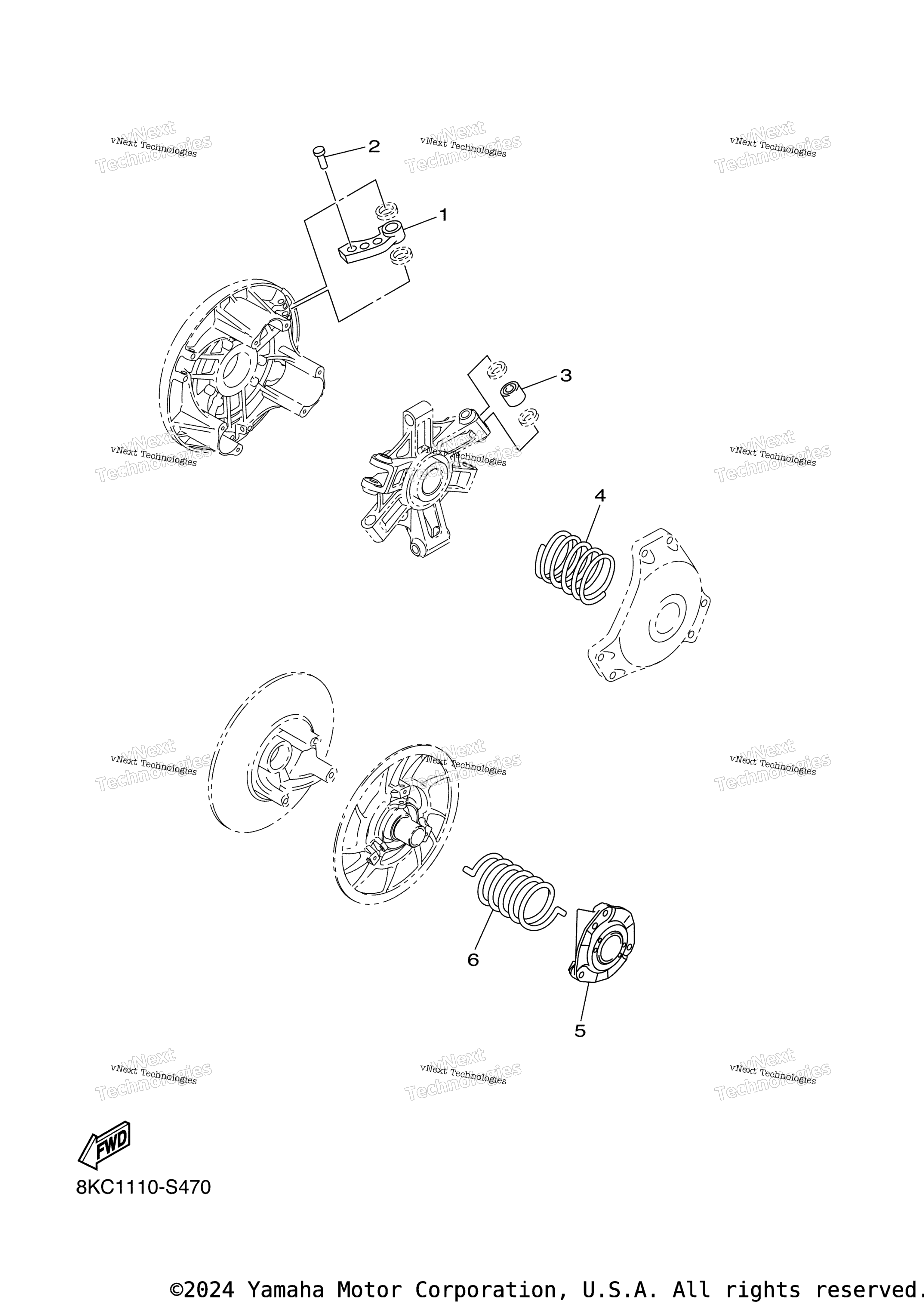 Альтернативные детали Drive Setting 1
