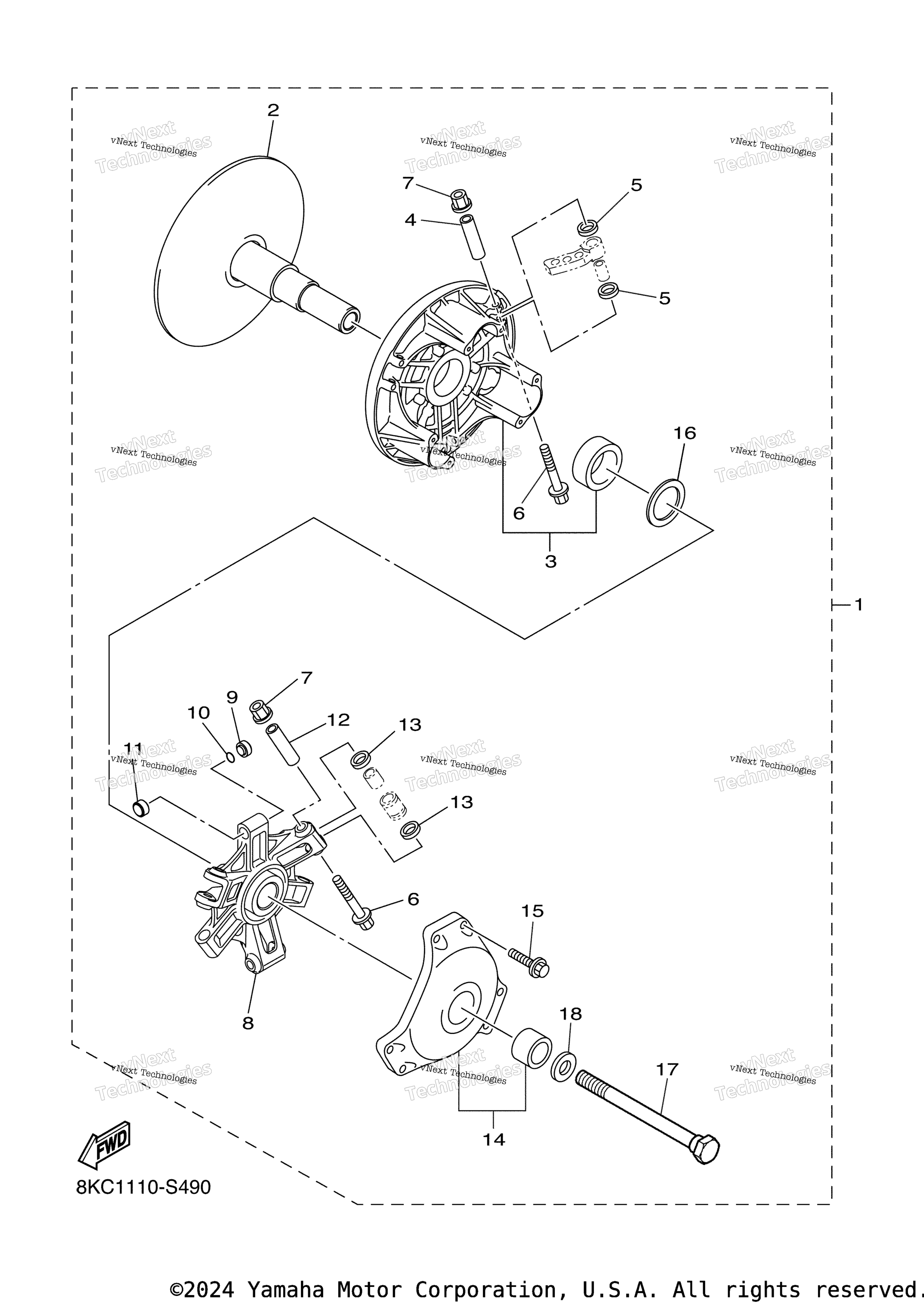 Альтернативные детали Rebuild Kit