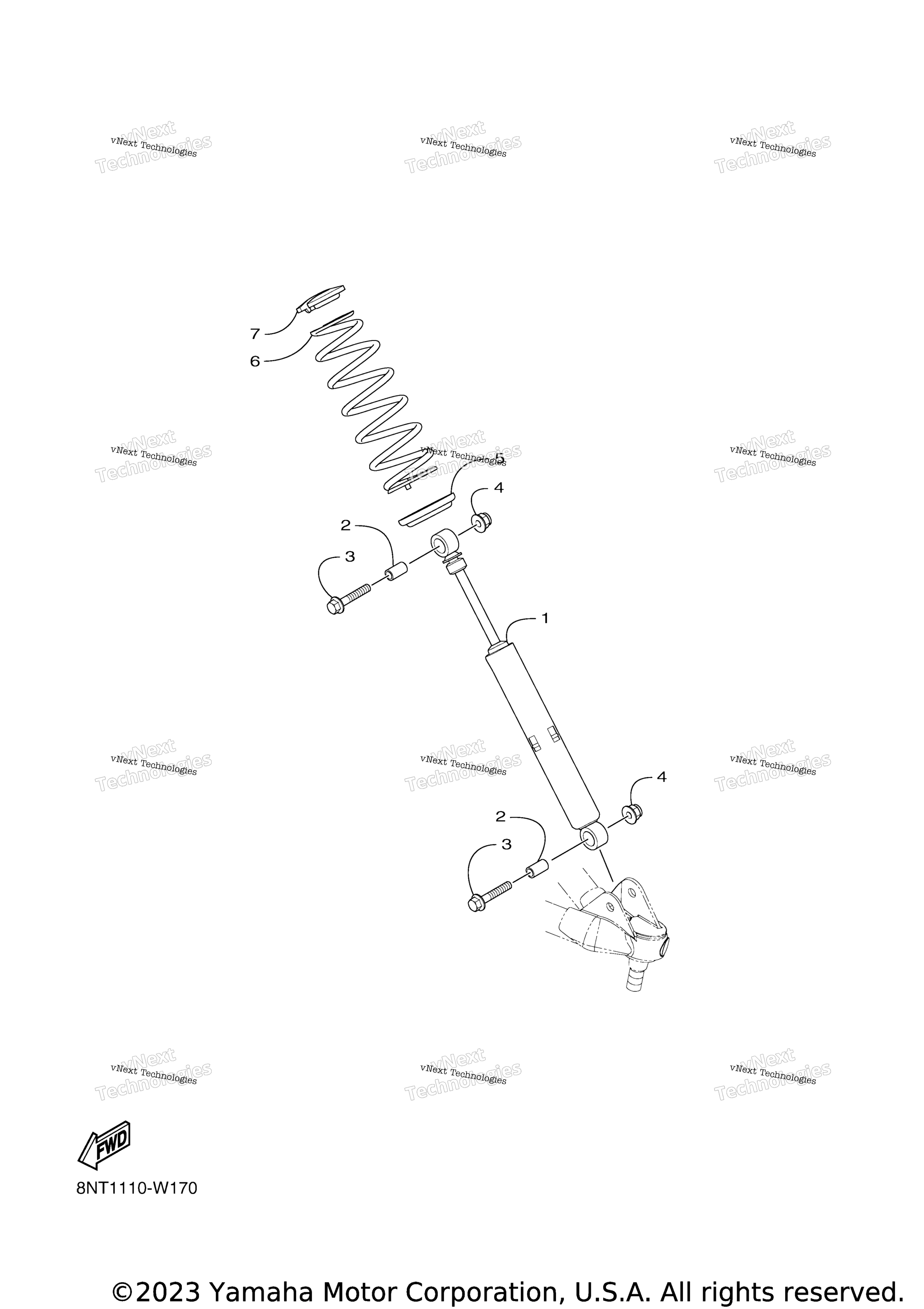 Передняя часть Suspension 2