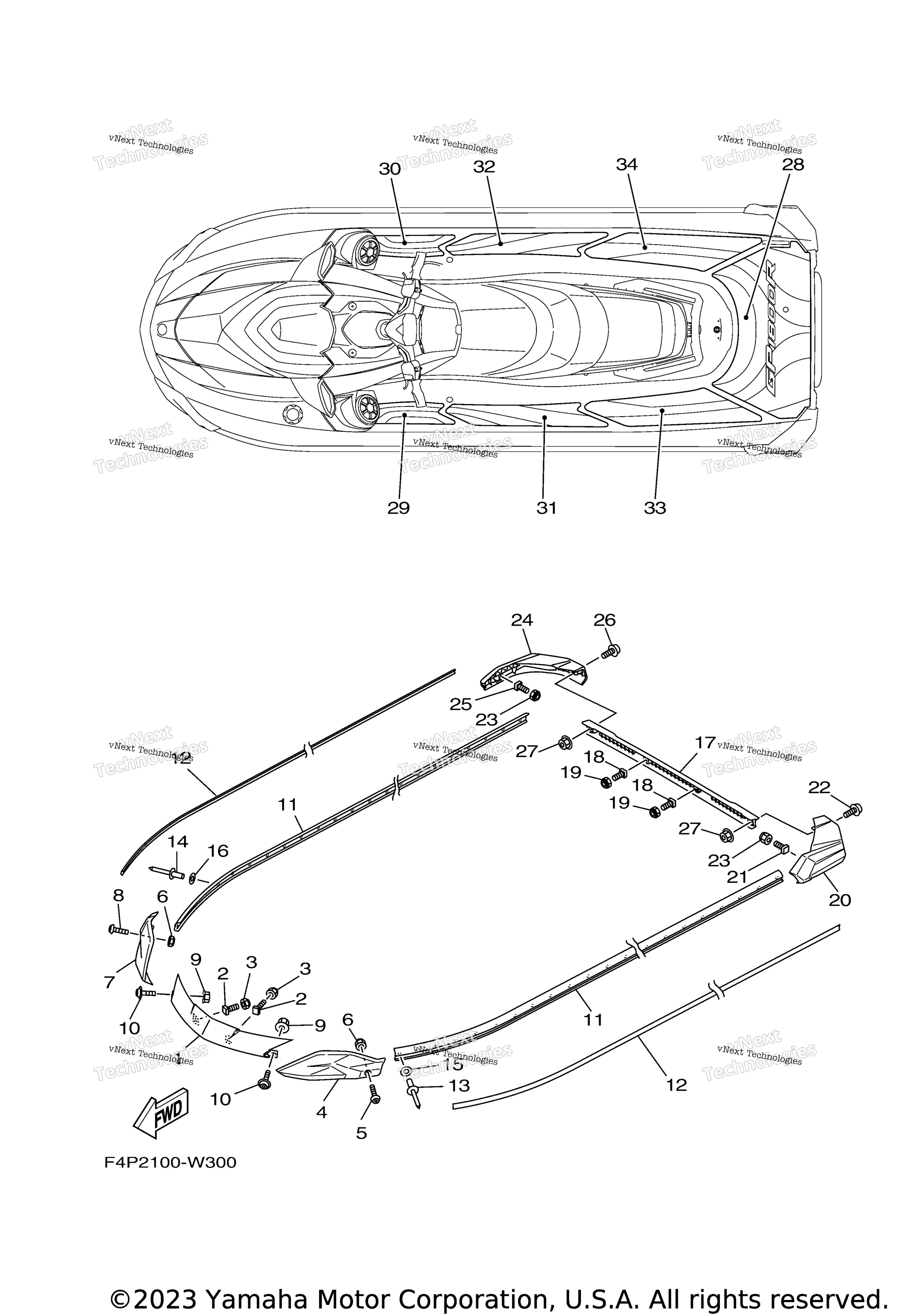 Gunwale Mat