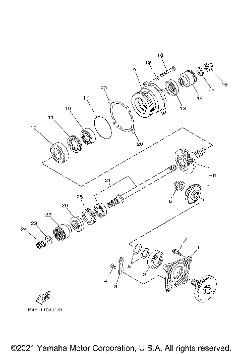 2022 GRIZZLY EPS SE (YFM70GPSNS)