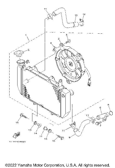 2022 YFZ450R SE (YFZ45YSSNW)