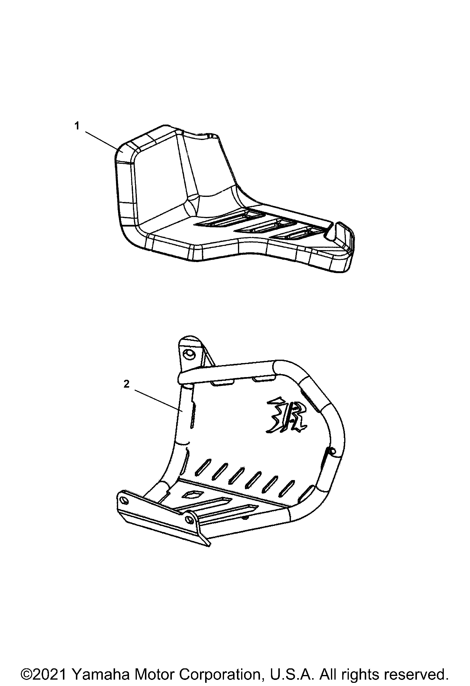 Альтернативные детали FOOTREST
