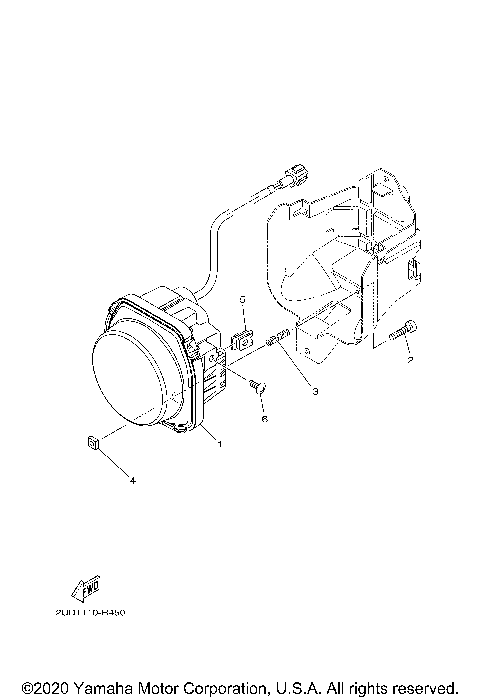2021 GRIZZLY EPS (YFM70GPAMS)
