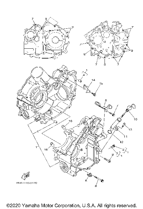 2020 KODIAK 700 4WD HUNTE (YFM70KDHLF)