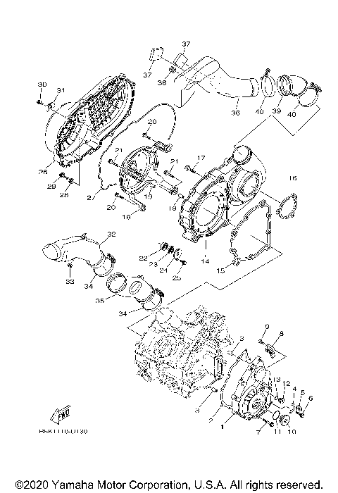 2020 KODIAK 700 EPS 4WD S (YFM70KPSLB)