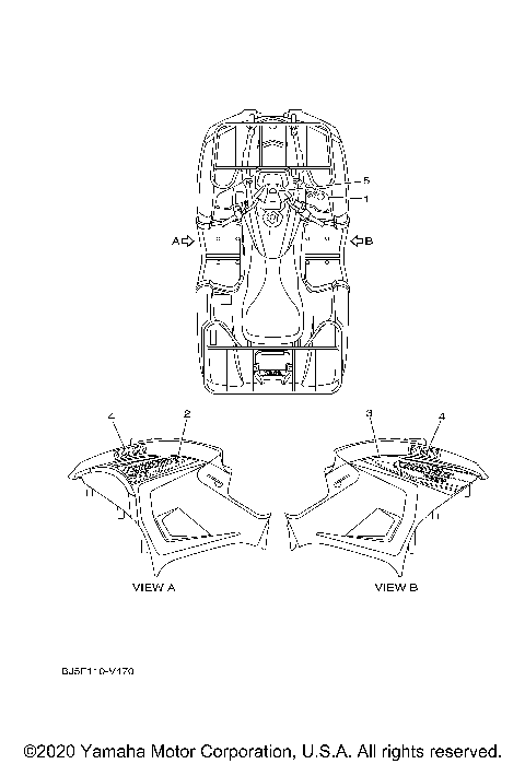 2020 KODIAK 450 (YFM45KDXLG/YFM45KDXLR)