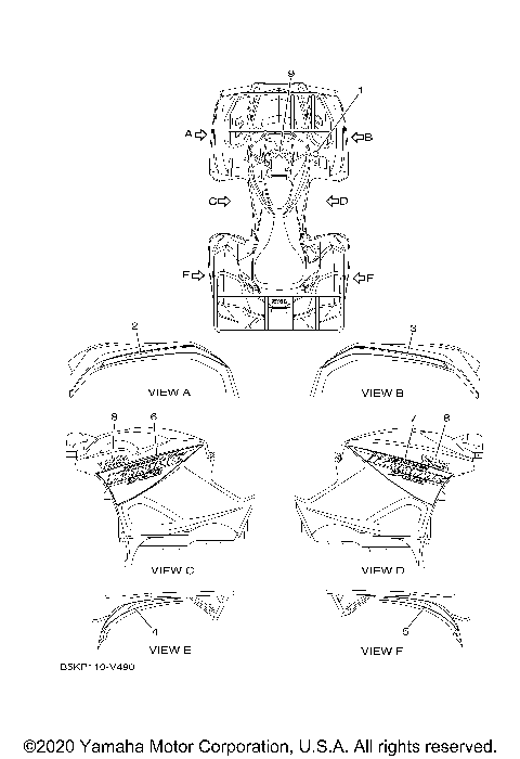2020 KODIAK 700 EPS HUNTE (YFM70KPHLF)