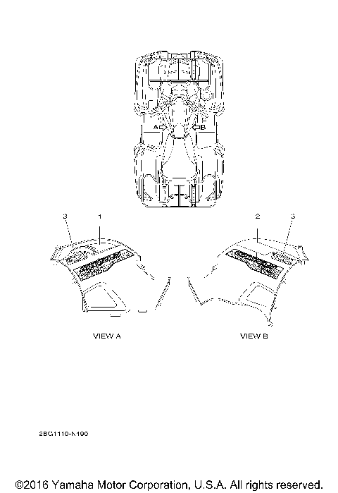 2014 GRIZZLY 700 FI EPS (YFM700PEL/YFM700PEG/YFM700PER)