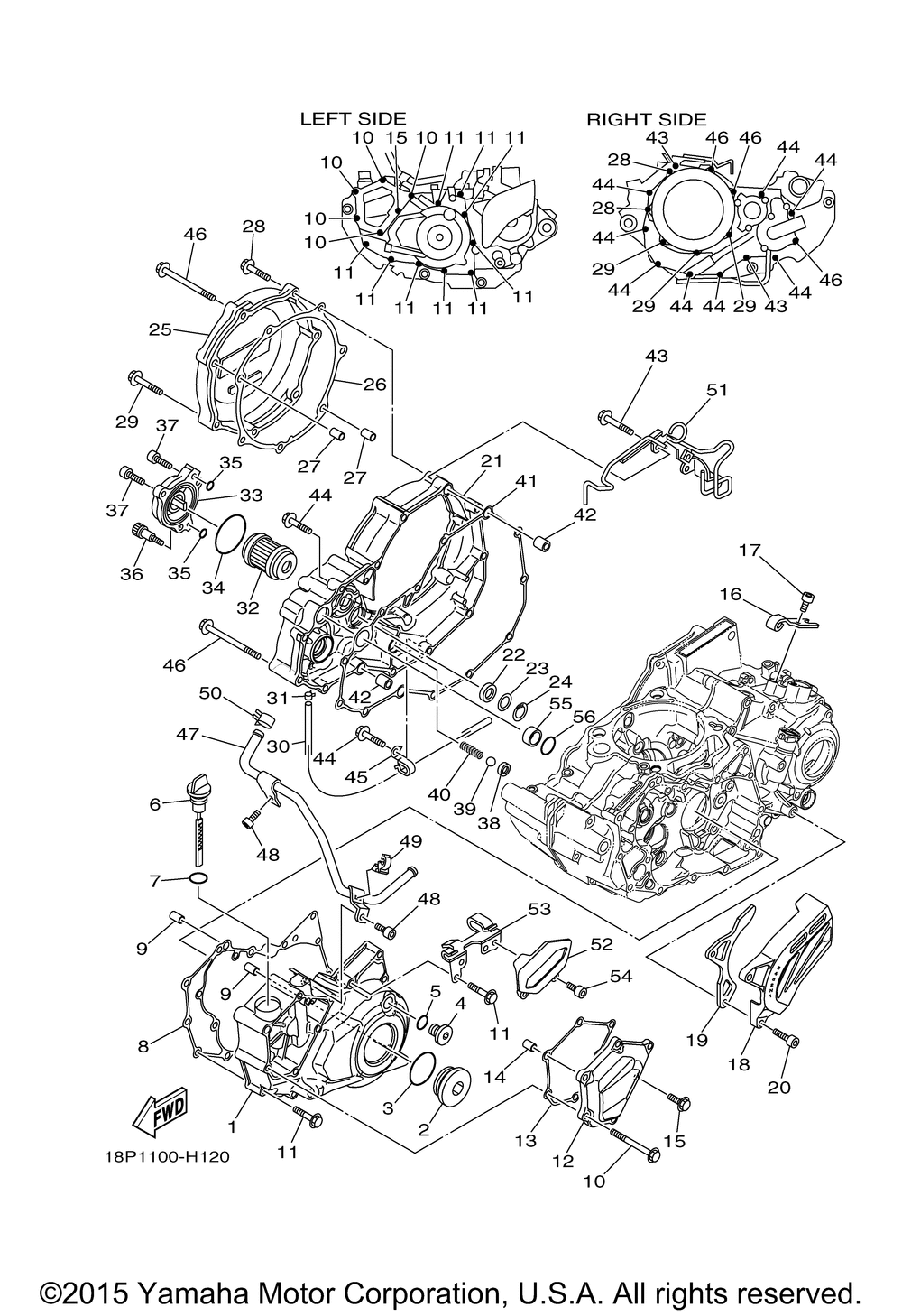 Крышка картера 1