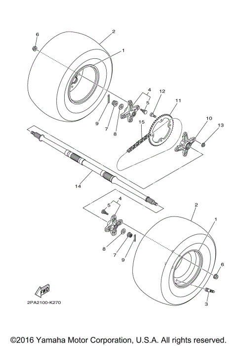 2013 RAPTOR 125 (YFM125RDW/YFM125RDL)