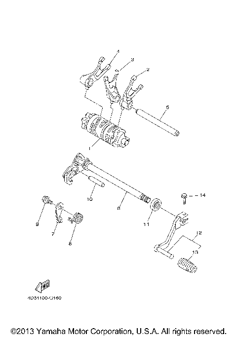 2012 RAPTOR 250 (YFM25RBL/YFM25RBW)