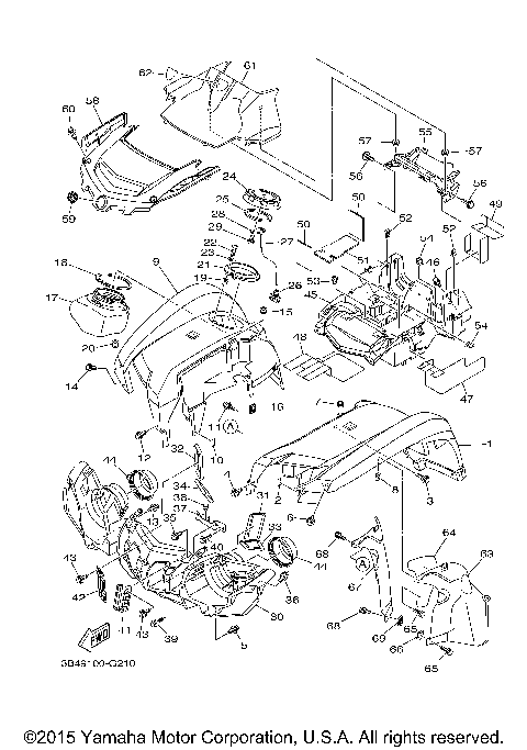 2008 GRIZZLY 700 POWER STEERING (YFM7FGPXR/YFM7FGPXGR/YFM7FGPXL)