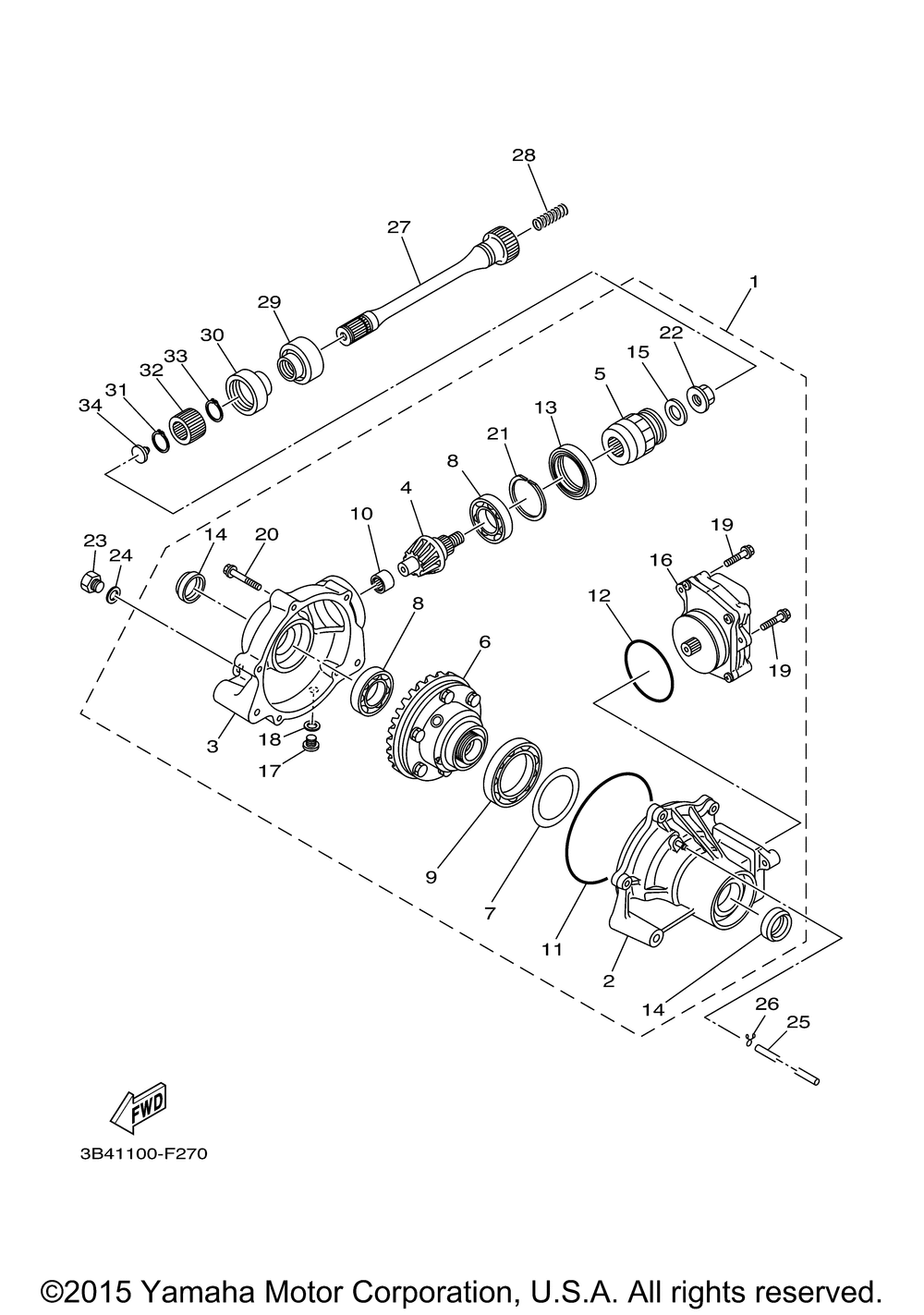 Передний дифференциал