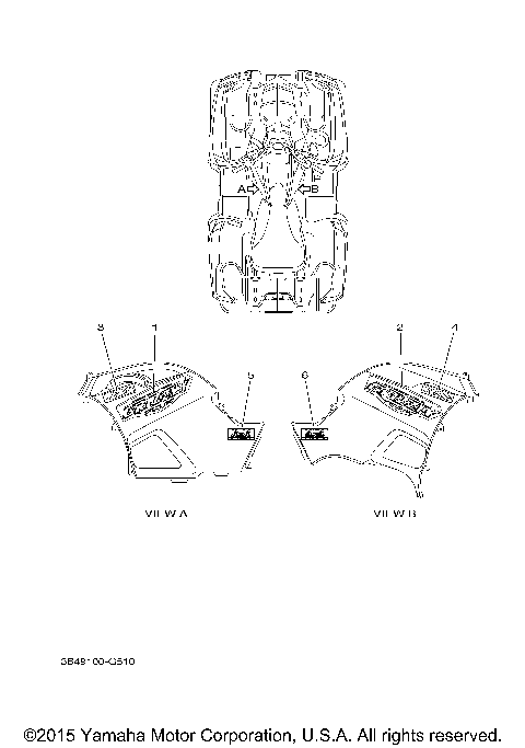 2008 GRIZZLY 700 POWER STEERING (YFM7FGPXR/YFM7FGPXGR/YFM7FGPXL)