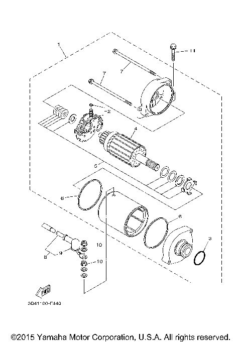2008 GRIZZLY 700 POWER STEERING (YFM7FGPXR/YFM7FGPXGR/YFM7FGPXL)