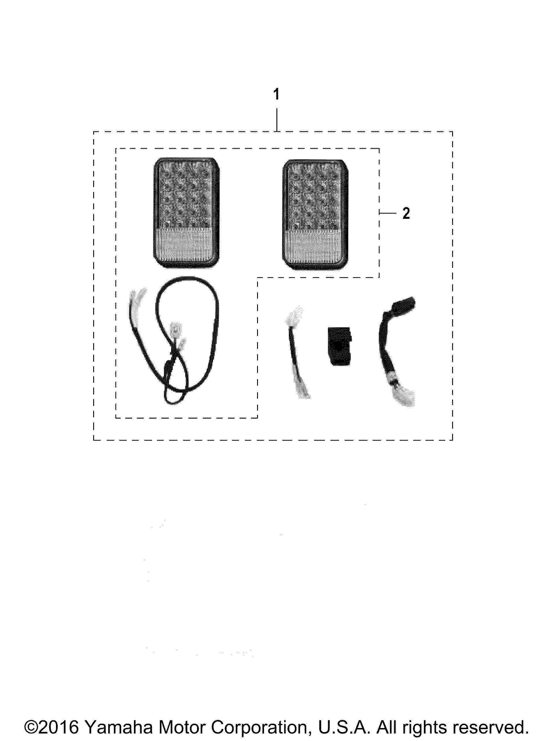 Опциональное оборудование LED TAILLIGHT