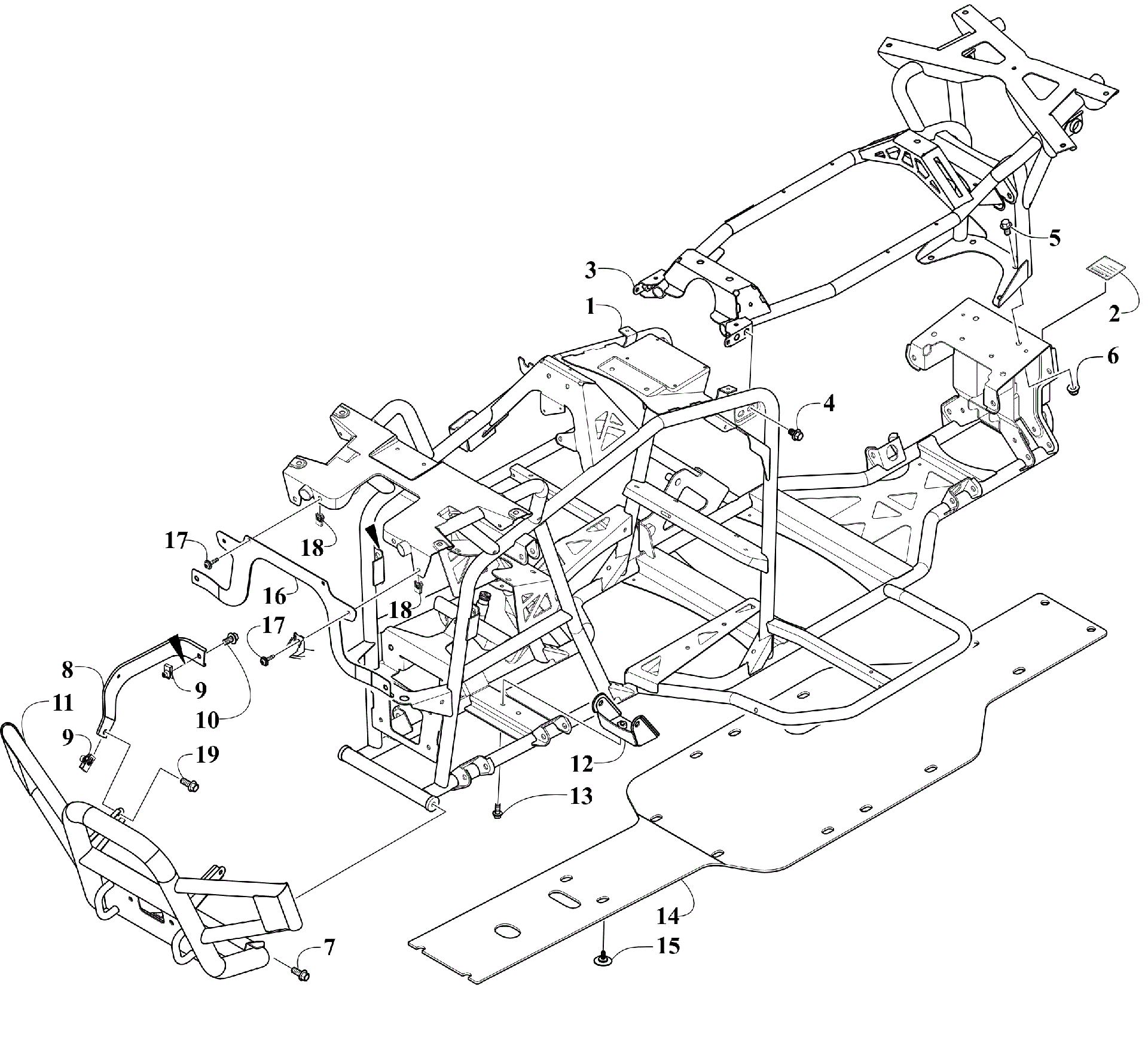 Рама AND RELATED PARTS  [304222]