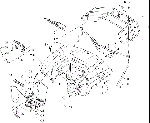2022 ALTERRA 450 GRAY [A2022KAK4CUSU]