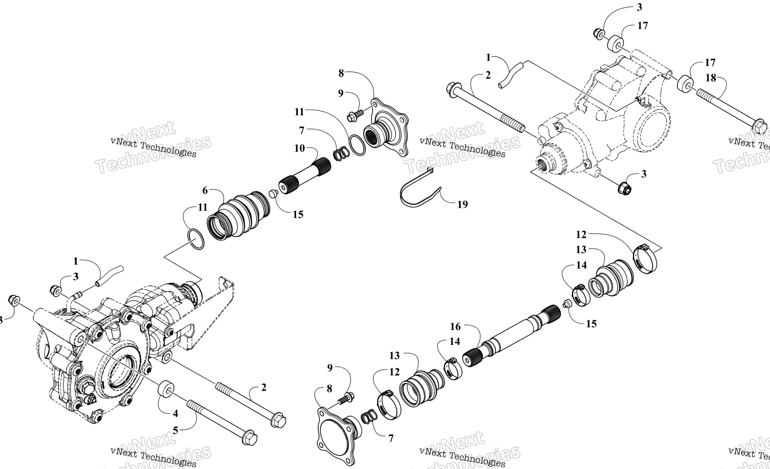 Привод Train Assembly