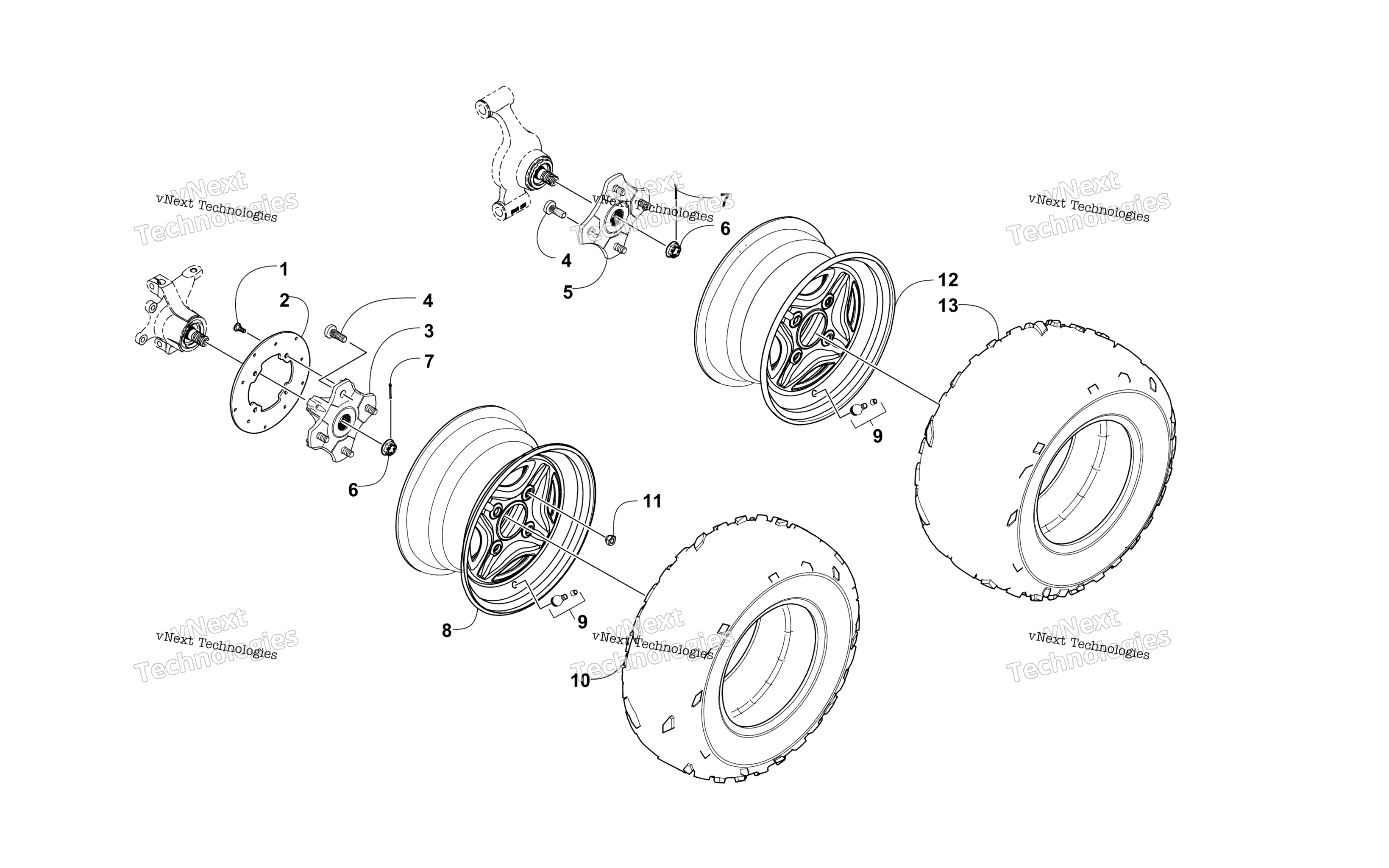 Колесо And Tire Assembly