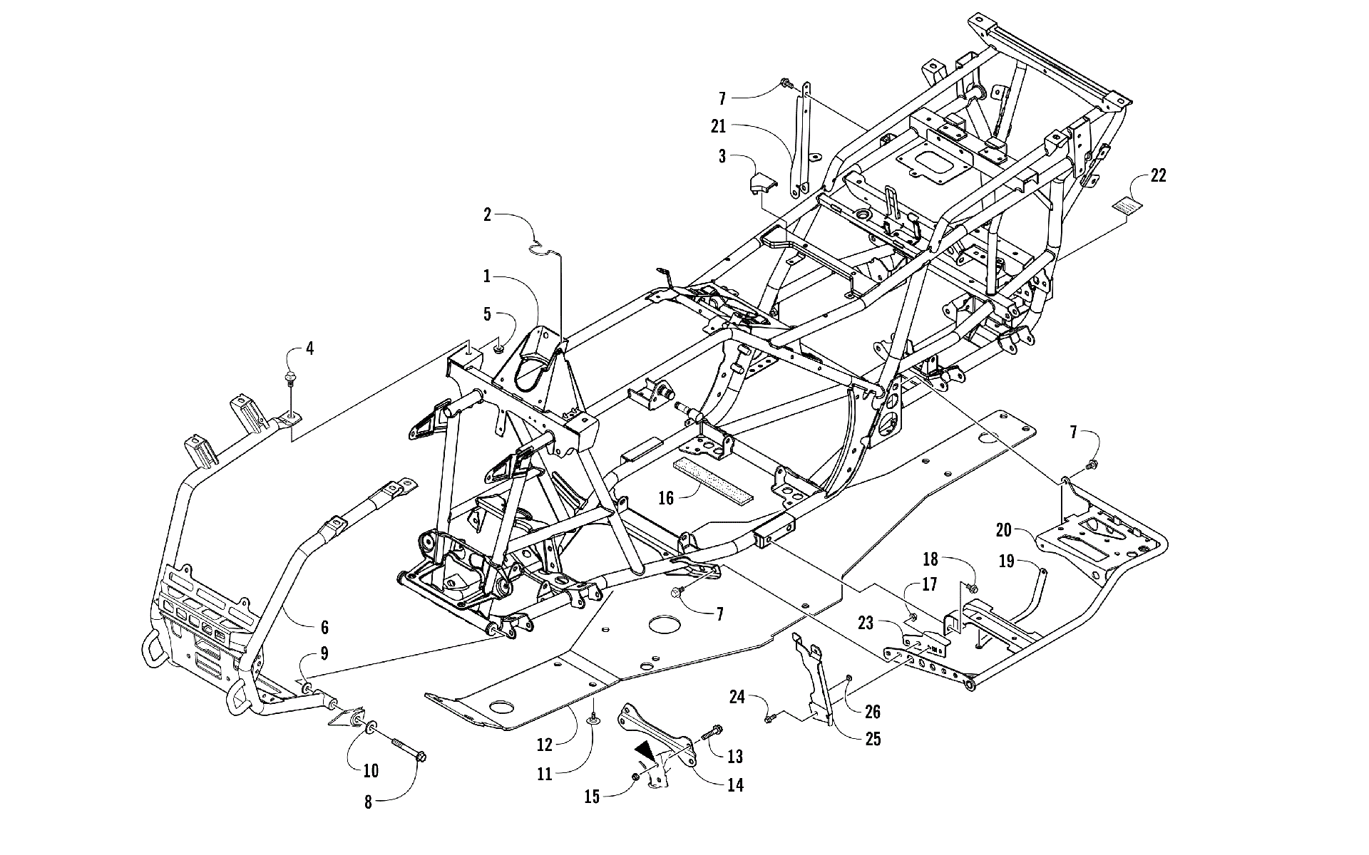 Рама AND RELATED PARTS [301797]
