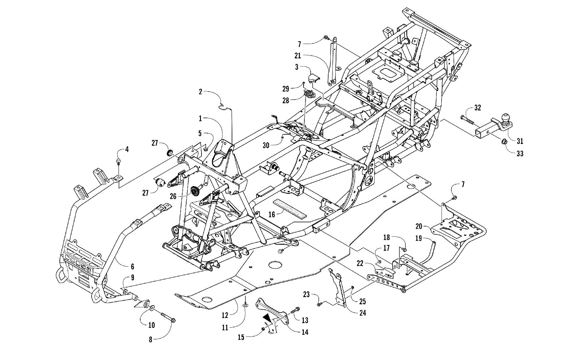 Рама AND RELATED PARTS [301989]