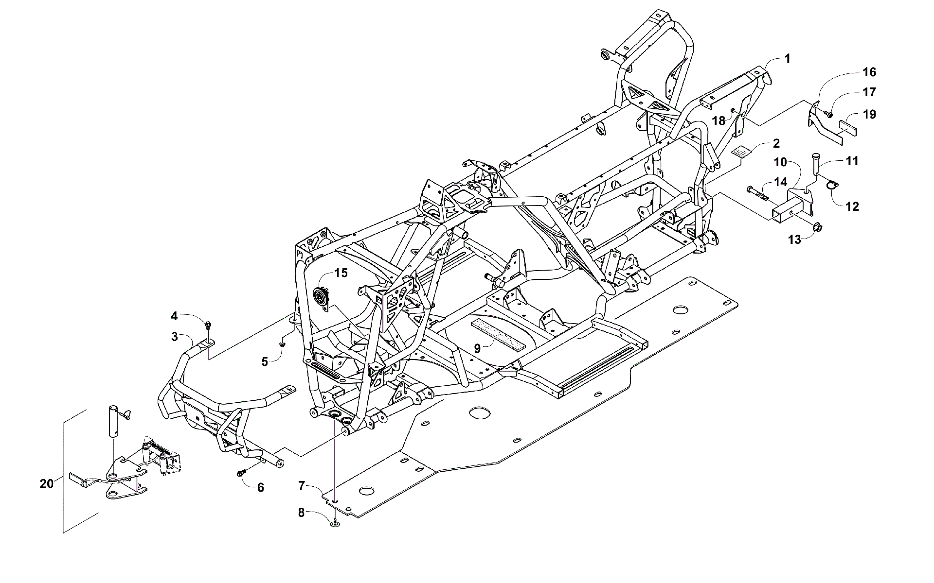 Рама AND RELATED PARTS [301341]