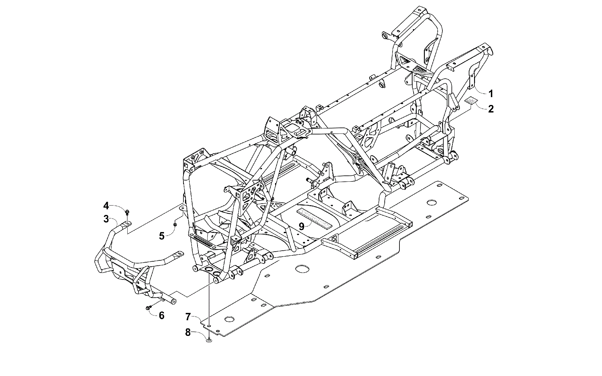 Рама AND RELATED PARTS [300641]