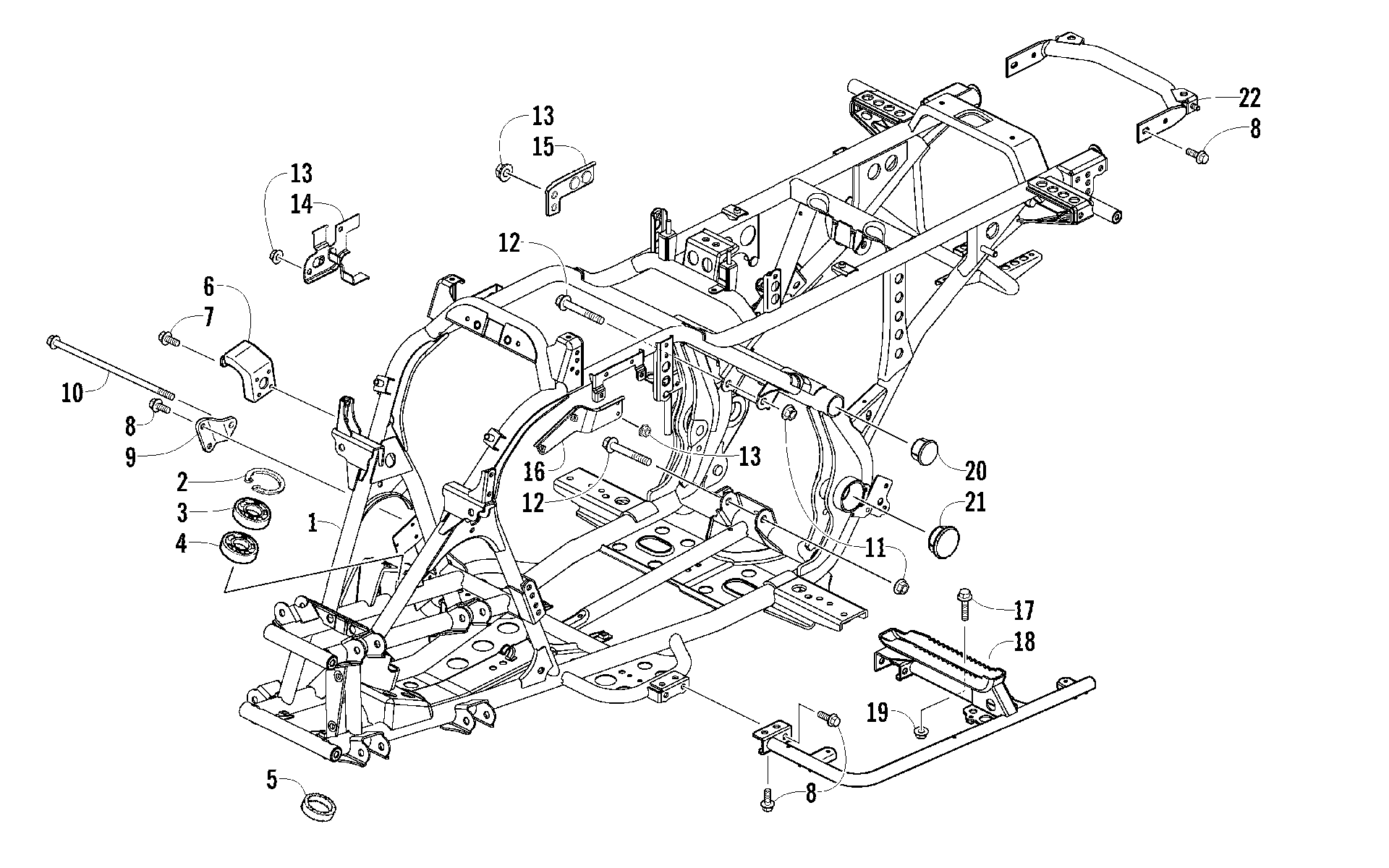 Рама AND RELATED PARTS [96345]