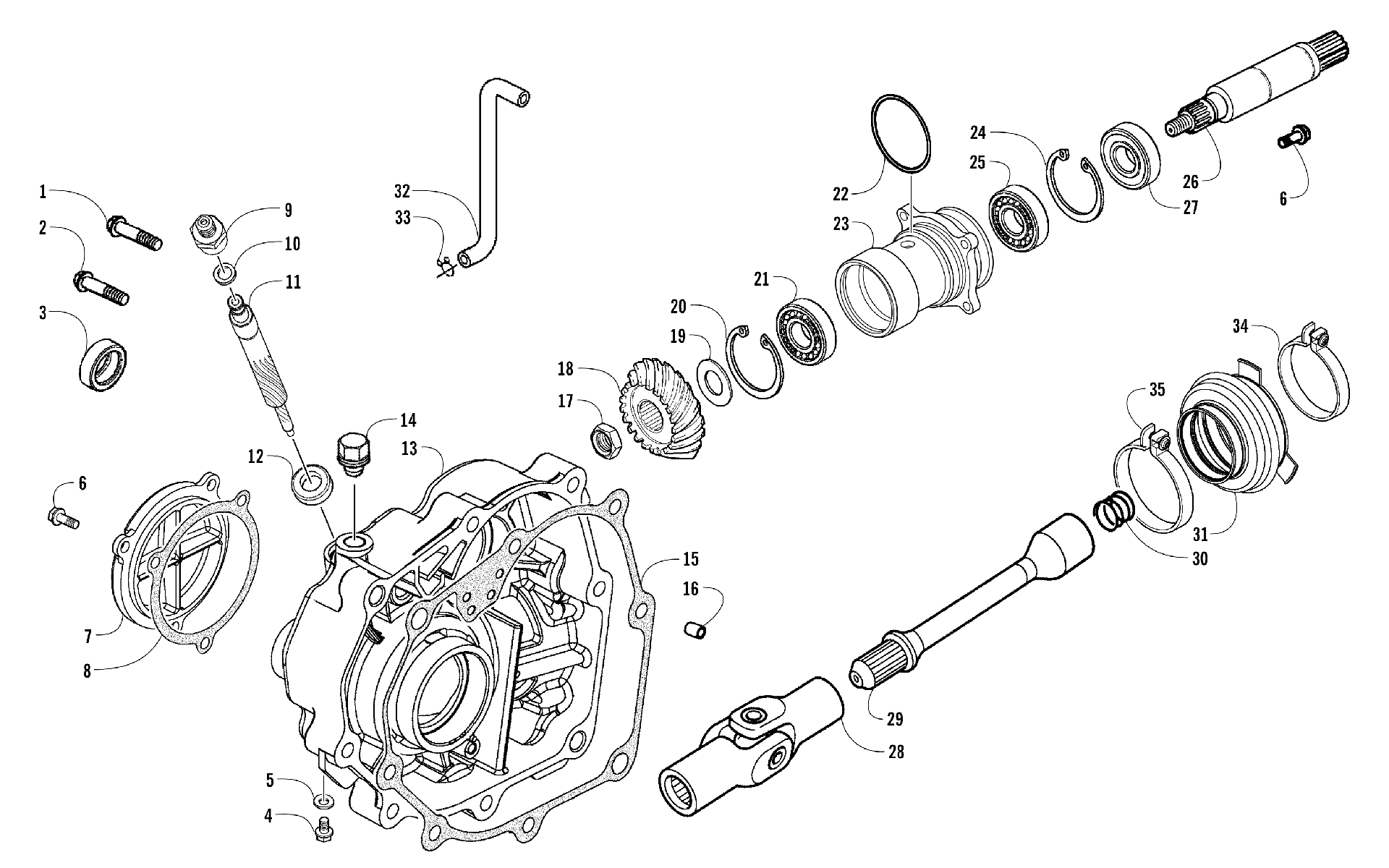 Трансмиссия CASE ASSEMBLY [100478]