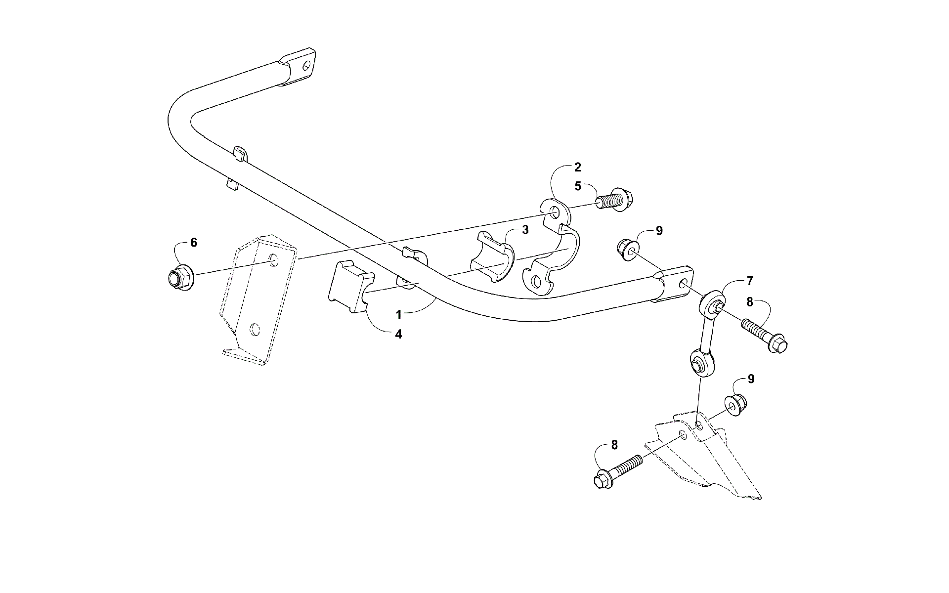 SWAY BAR узел [300648]