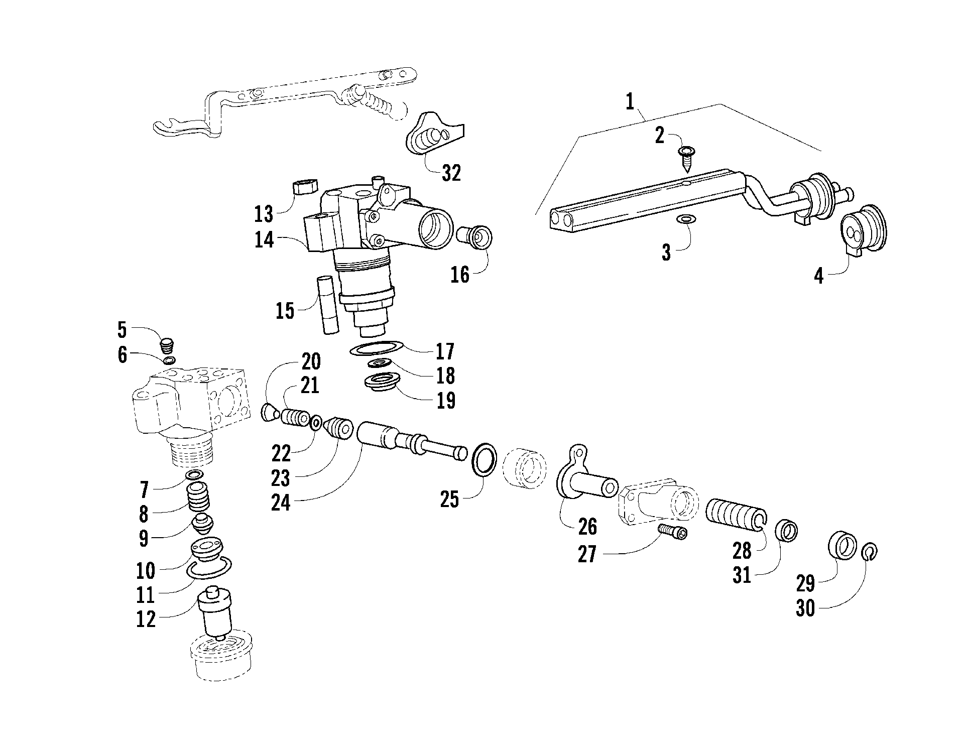 Топливная система INJECTION PUMP ASSEMBLY [92849]