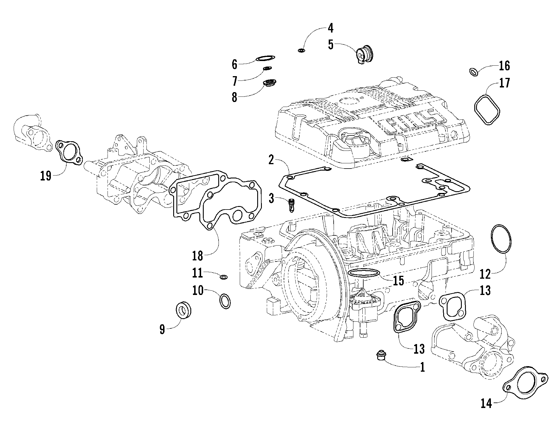 TOP END GASKET комплект узел [92859]
