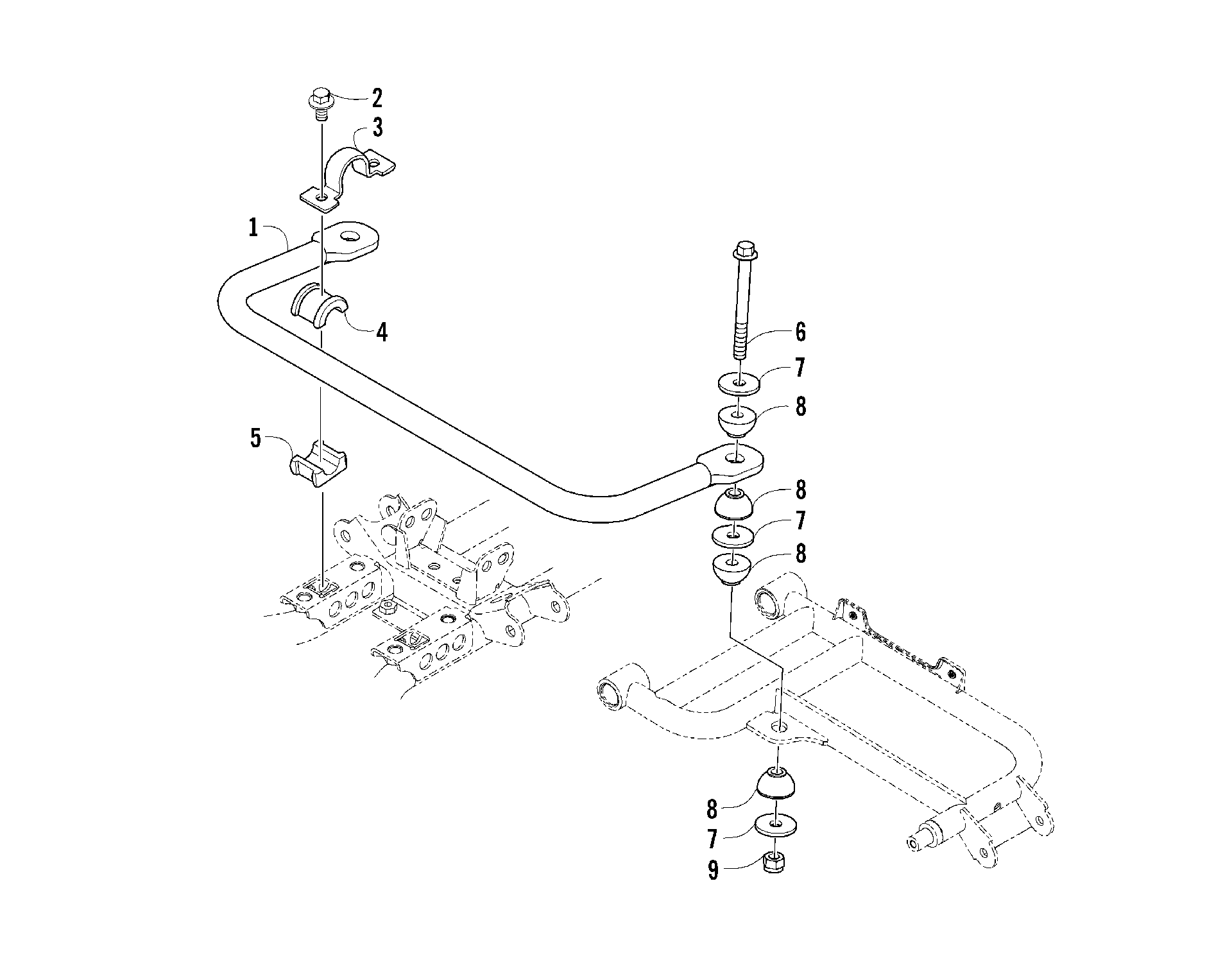 SWAY BAR узел [96947]