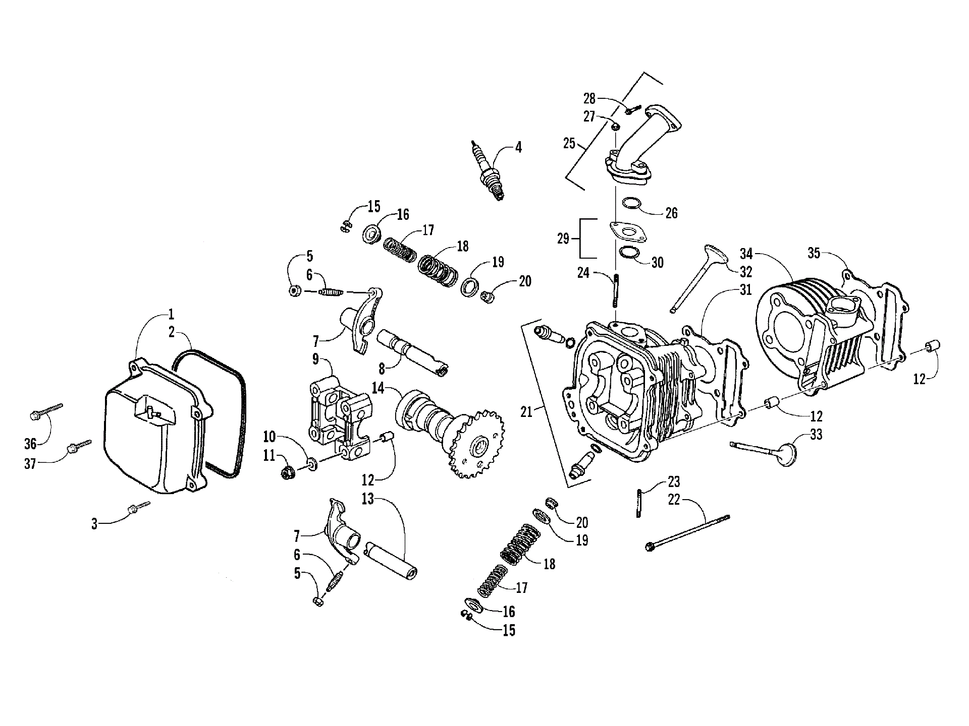 Головка блока цилиндров ASSEMBLY [94231]