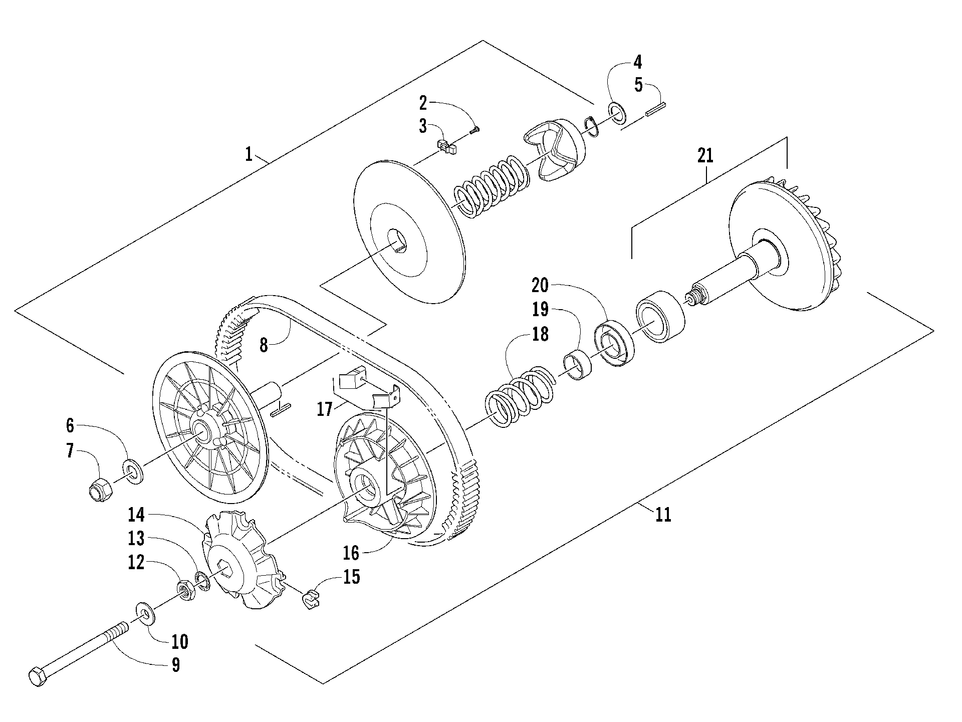 Сцепление ASSEMBLIES [96914]