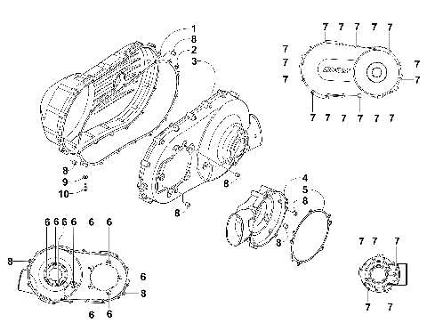 2013 ATV XT WHITE-BLACK [A2013AGW1PUSW]