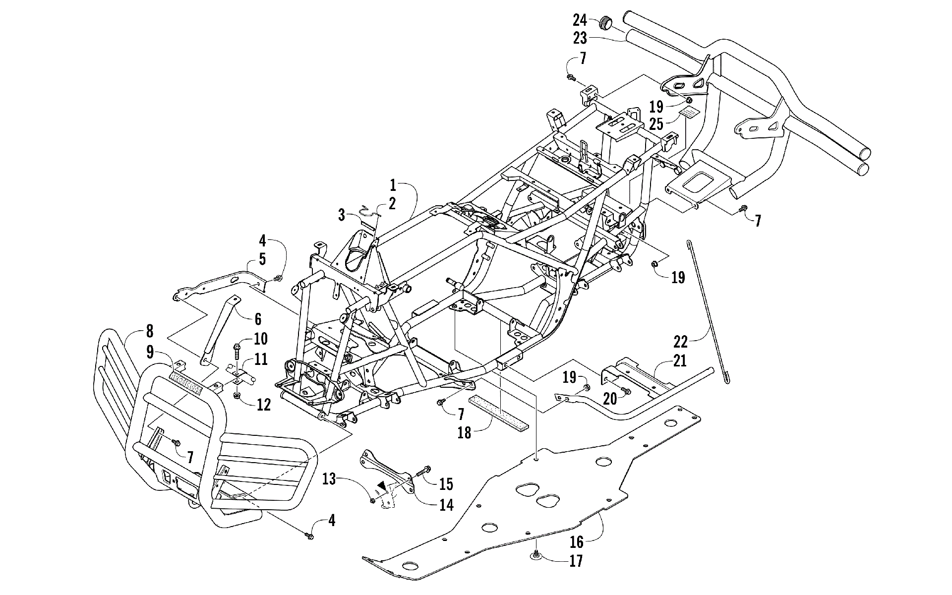 Рама AND RELATED PARTS [97623]