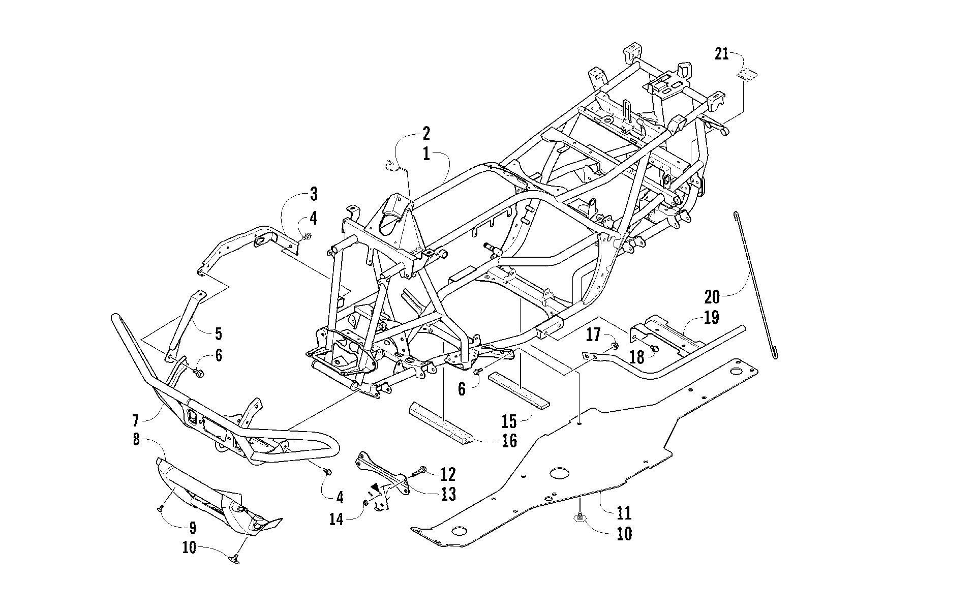 Рама AND RELATED PARTS [98095]