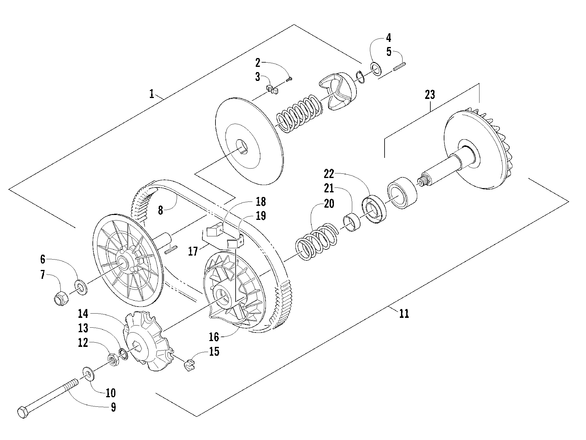 Сцепление ASSEMBLIES [95041]