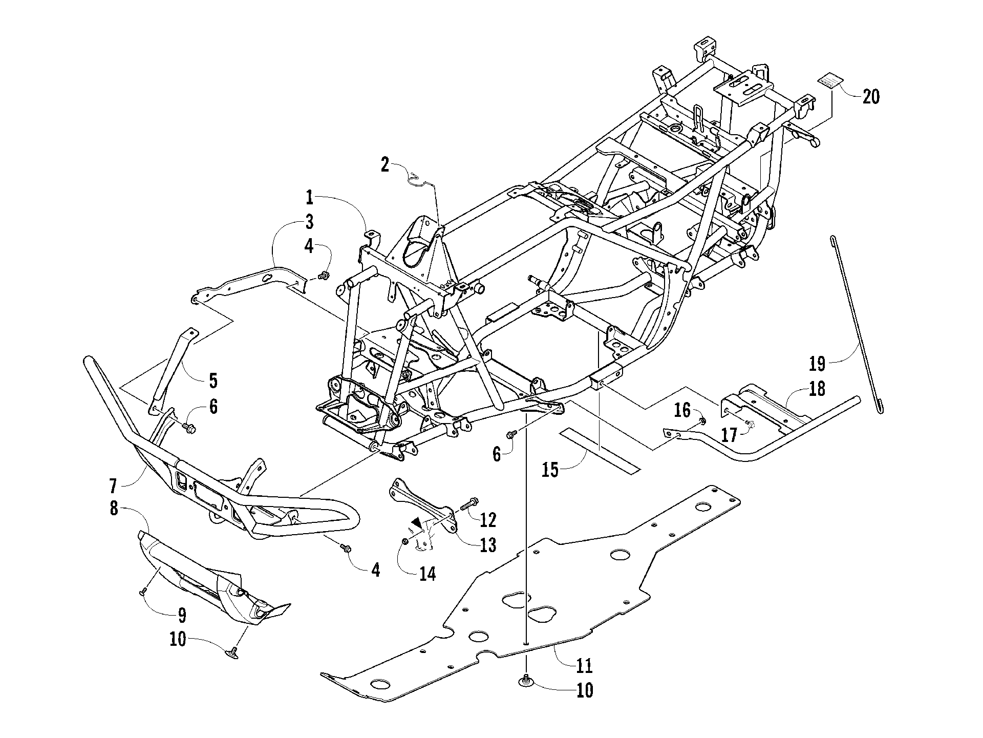 Рама AND RELATED PARTS [94419]