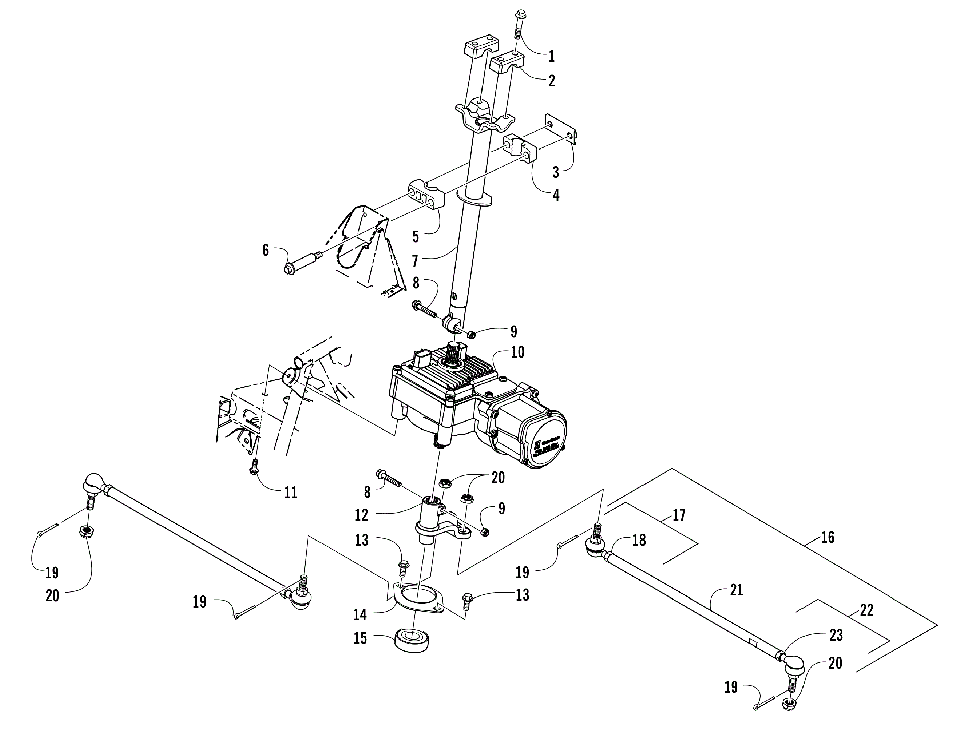 Рулевое управление ASSEMBLY [99727]