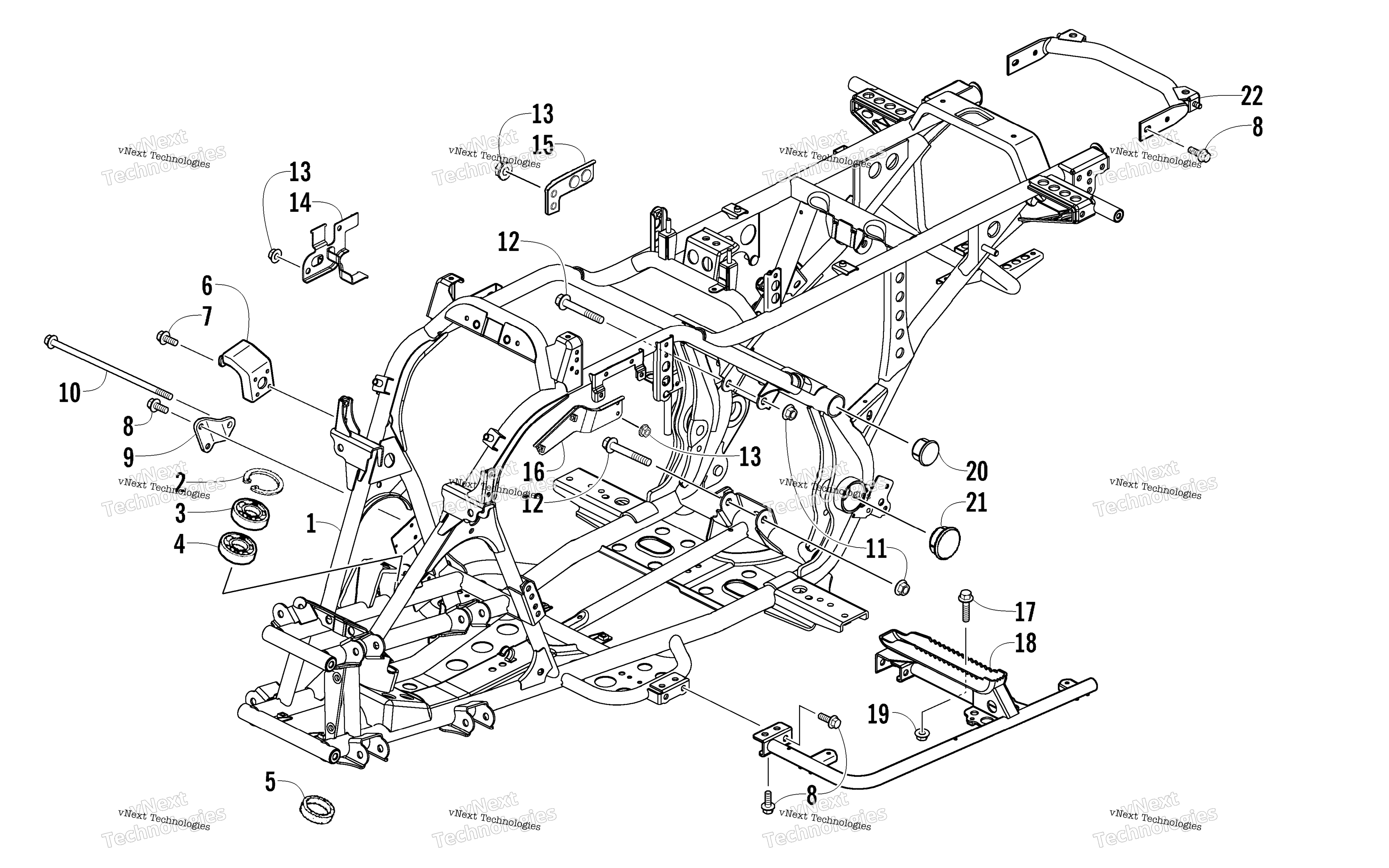 Рама And Related Parts