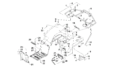 2011 ATV 425 EFI CR RED [A2011IRK4CUSR]