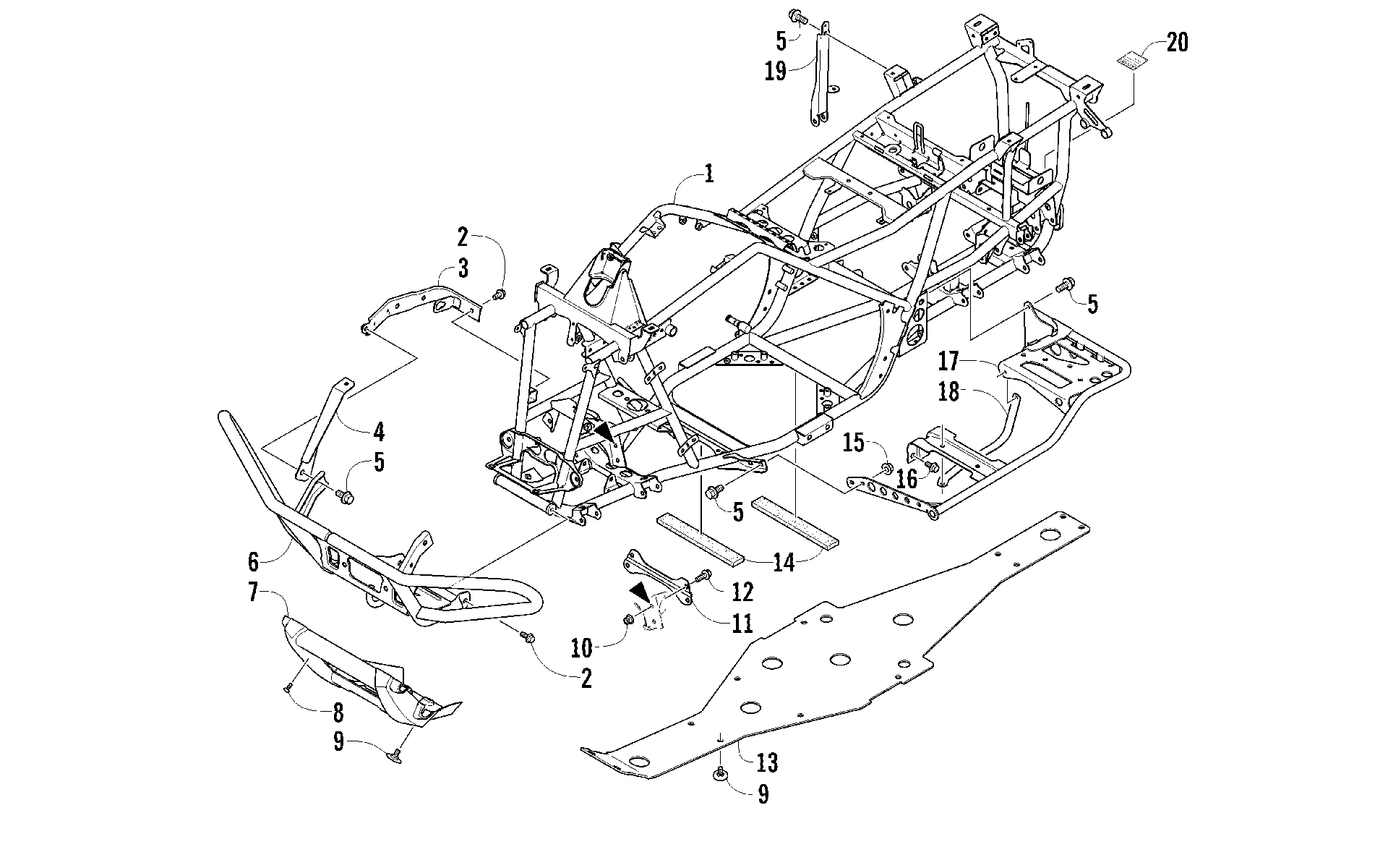 Рама AND RELATED PARTS [94168]